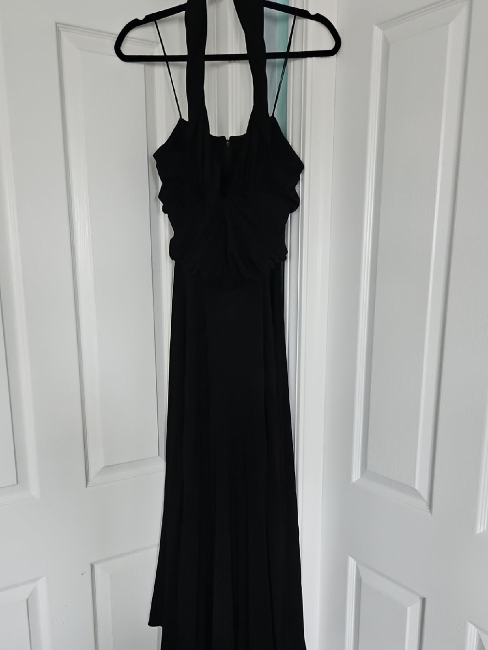 Black Halter-Style Women’s Dress